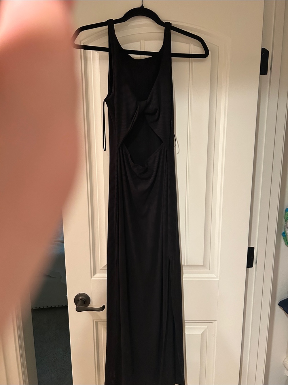 Lspace nico dress black size medium